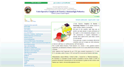 Desktop Screenshot of geneticapediatrica.it